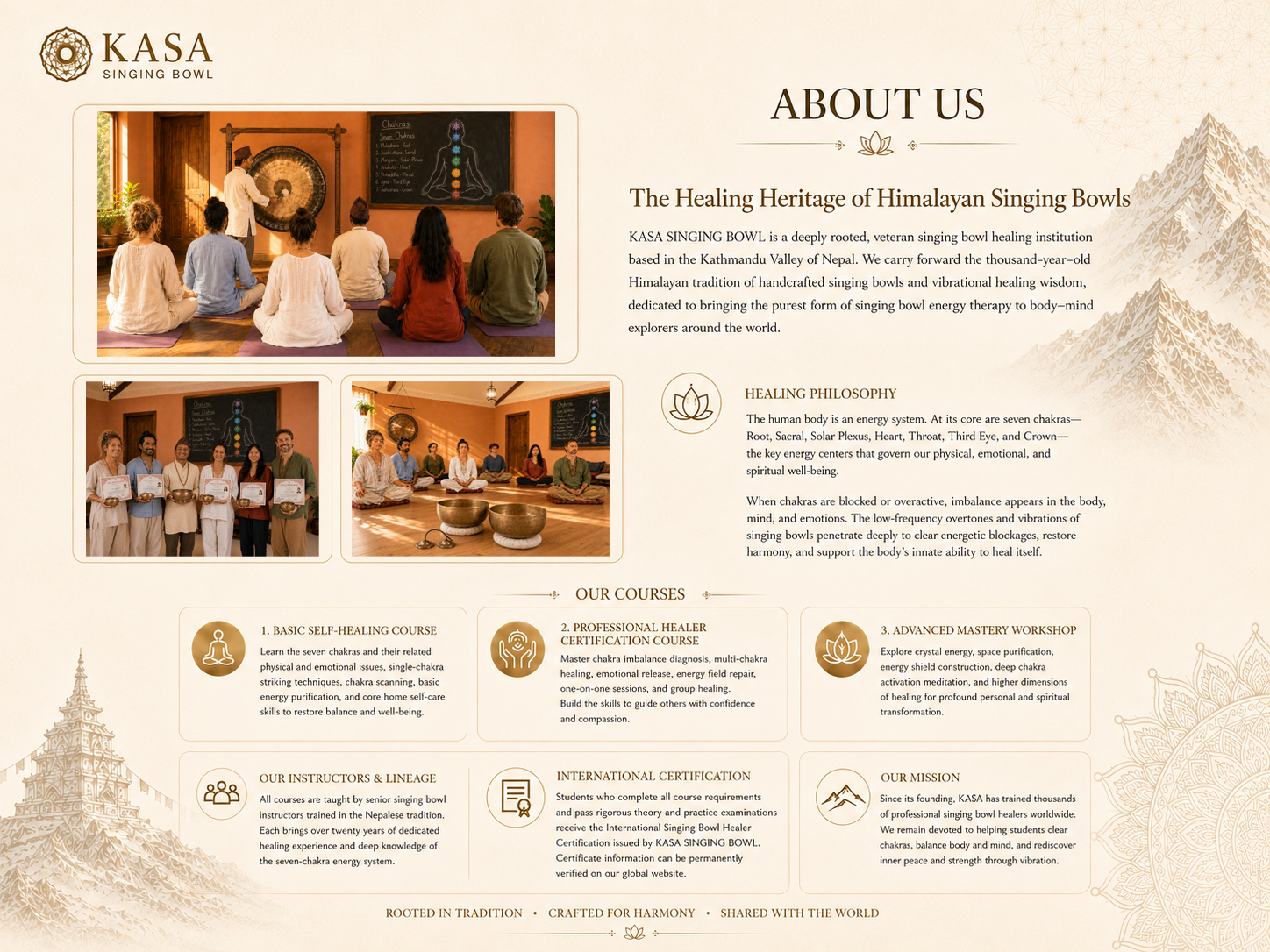 About Kasa Singing Bowl